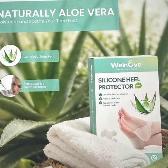 Silicone heel protector with aloe vera extract - Picture 3 of 6